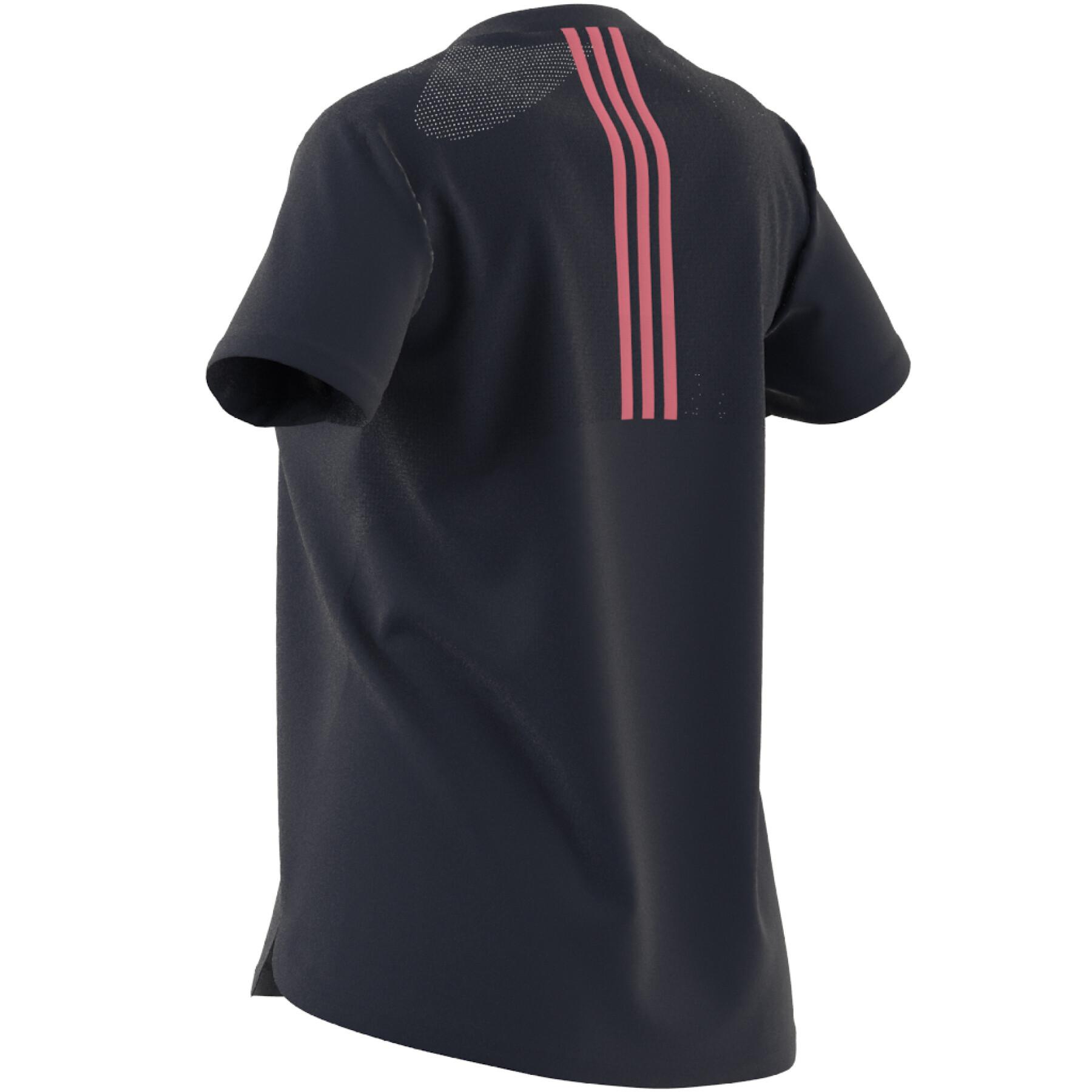 T-Shirt Frau adidas AEROREADY Designed 2 Move 3-Stripes Sport